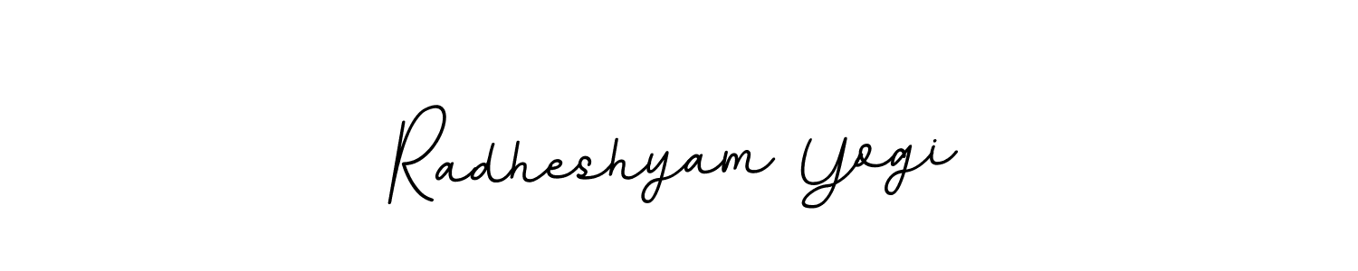How to make Radheshyam Yogi signature? BallpointsItalic-DORy9 is a professional autograph style. Create handwritten signature for Radheshyam Yogi name. Radheshyam Yogi signature style 11 images and pictures png
