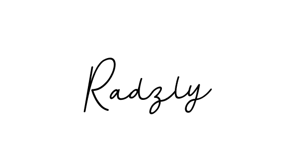 Make a beautiful signature design for name Radzly. With this signature (BallpointsItalic-DORy9) style, you can create a handwritten signature for free. Radzly signature style 11 images and pictures png