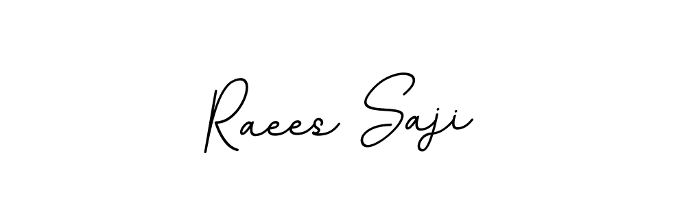 You should practise on your own different ways (BallpointsItalic-DORy9) to write your name (Raees Saji) in signature. don't let someone else do it for you. Raees Saji signature style 11 images and pictures png