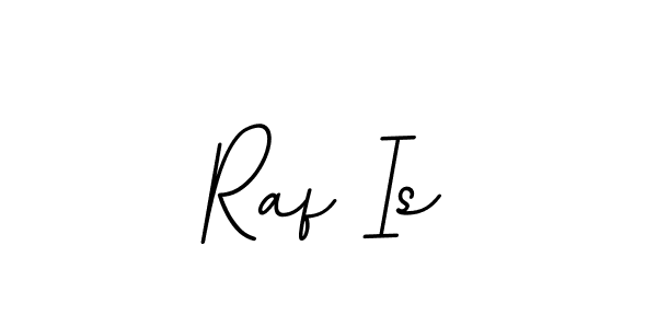 How to make Raf Is name signature. Use BallpointsItalic-DORy9 style for creating short signs online. This is the latest handwritten sign. Raf Is signature style 11 images and pictures png