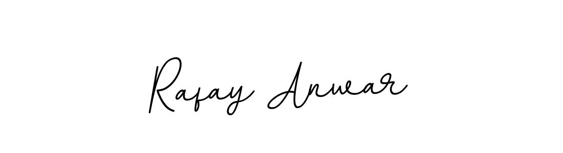 You should practise on your own different ways (BallpointsItalic-DORy9) to write your name (Rafay Anwar) in signature. don't let someone else do it for you. Rafay Anwar signature style 11 images and pictures png