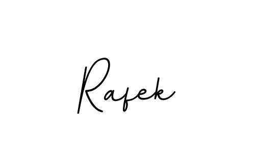 Make a beautiful signature design for name Rafek. With this signature (BallpointsItalic-DORy9) style, you can create a handwritten signature for free. Rafek signature style 11 images and pictures png