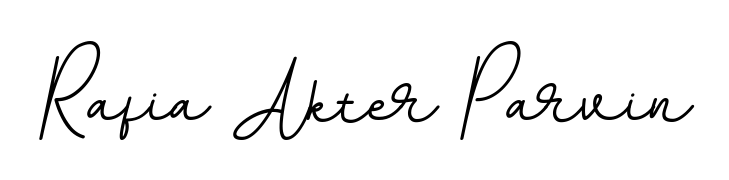 Make a beautiful signature design for name Rafia Akter Parvin. With this signature (BallpointsItalic-DORy9) style, you can create a handwritten signature for free. Rafia Akter Parvin signature style 11 images and pictures png