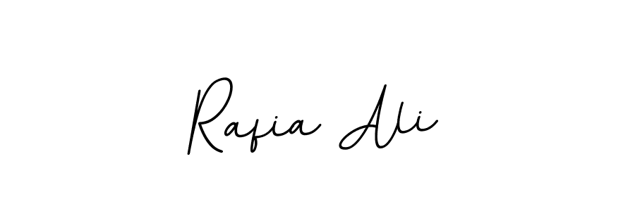 You should practise on your own different ways (BallpointsItalic-DORy9) to write your name (Rafia Ali) in signature. don't let someone else do it for you. Rafia Ali signature style 11 images and pictures png