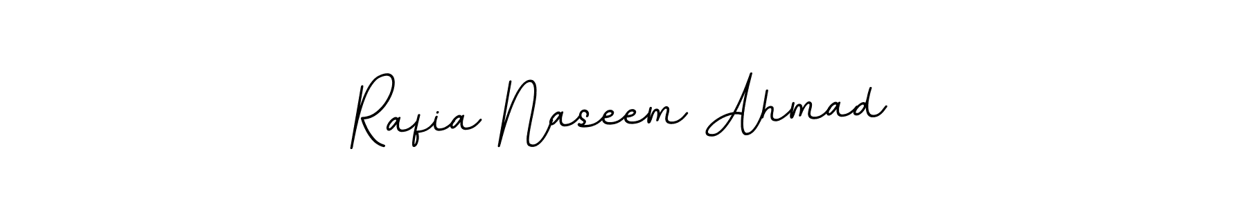 BallpointsItalic-DORy9 is a professional signature style that is perfect for those who want to add a touch of class to their signature. It is also a great choice for those who want to make their signature more unique. Get Rafia Naseem Ahmad name to fancy signature for free. Rafia Naseem Ahmad signature style 11 images and pictures png