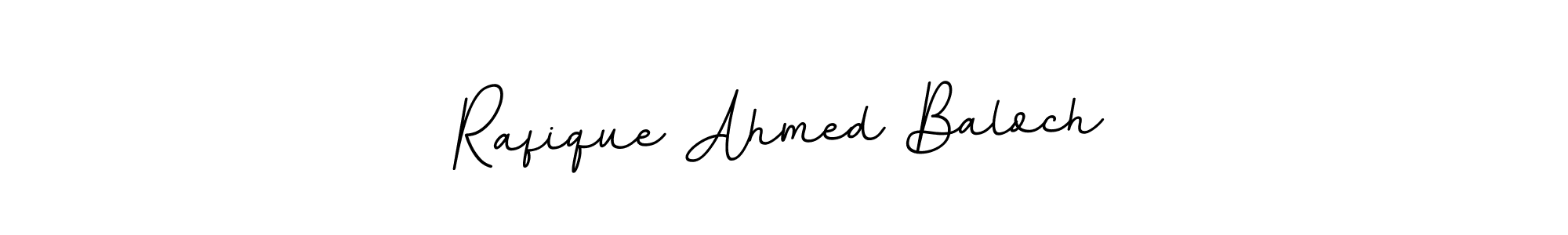 Rafique Ahmed Baloch stylish signature style. Best Handwritten Sign (BallpointsItalic-DORy9) for my name. Handwritten Signature Collection Ideas for my name Rafique Ahmed Baloch. Rafique Ahmed Baloch signature style 11 images and pictures png