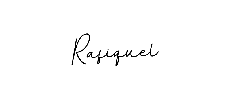 Create a beautiful signature design for name Rafiquel. With this signature (BallpointsItalic-DORy9) fonts, you can make a handwritten signature for free. Rafiquel signature style 11 images and pictures png