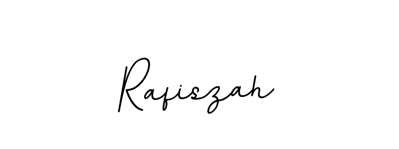 Design your own signature with our free online signature maker. With this signature software, you can create a handwritten (BallpointsItalic-DORy9) signature for name Rafiszah. Rafiszah signature style 11 images and pictures png