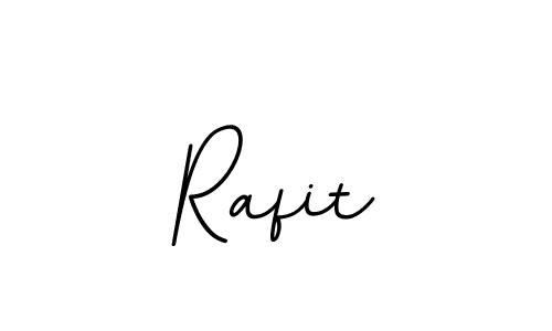 The best way (BallpointsItalic-DORy9) to make a short signature is to pick only two or three words in your name. The name Rafit include a total of six letters. For converting this name. Rafit signature style 11 images and pictures png
