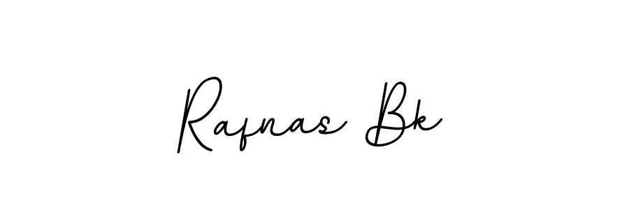 The best way (BallpointsItalic-DORy9) to make a short signature is to pick only two or three words in your name. The name Rafnas Bk include a total of six letters. For converting this name. Rafnas Bk signature style 11 images and pictures png