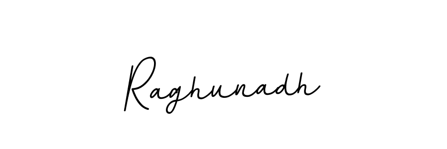 How to make Raghunadh name signature. Use BallpointsItalic-DORy9 style for creating short signs online. This is the latest handwritten sign. Raghunadh signature style 11 images and pictures png