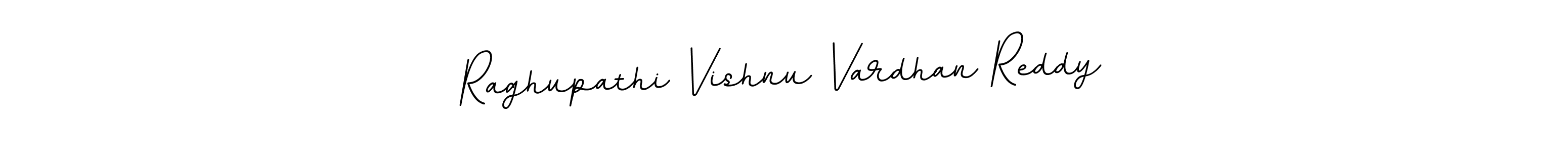 Design your own signature with our free online signature maker. With this signature software, you can create a handwritten (BallpointsItalic-DORy9) signature for name Raghupathi Vishnu Vardhan Reddy. Raghupathi Vishnu Vardhan Reddy signature style 11 images and pictures png