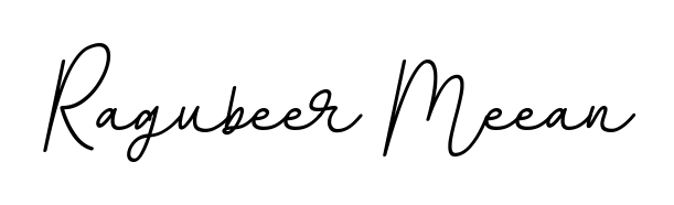 Enhance your business communications with Ragubeer Meean signature in BallpointsItalic-DORy9 lettering. Clean, modern, and universally compatible. Ragubeer Meean signature style 11 images and pictures png