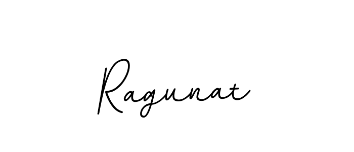 Ragunat stylish signature style. Best Handwritten Sign (BallpointsItalic-DORy9) for my name. Handwritten Signature Collection Ideas for my name Ragunat. Ragunat signature style 11 images and pictures png