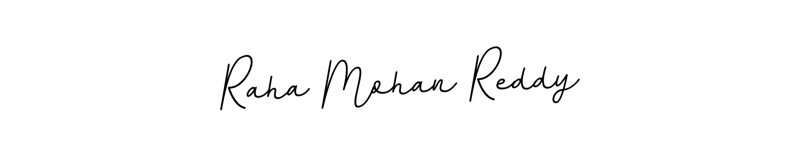 Raha Mohan Reddy stylish signature style. Best Handwritten Sign (BallpointsItalic-DORy9) for my name. Handwritten Signature Collection Ideas for my name Raha Mohan Reddy. Raha Mohan Reddy signature style 11 images and pictures png