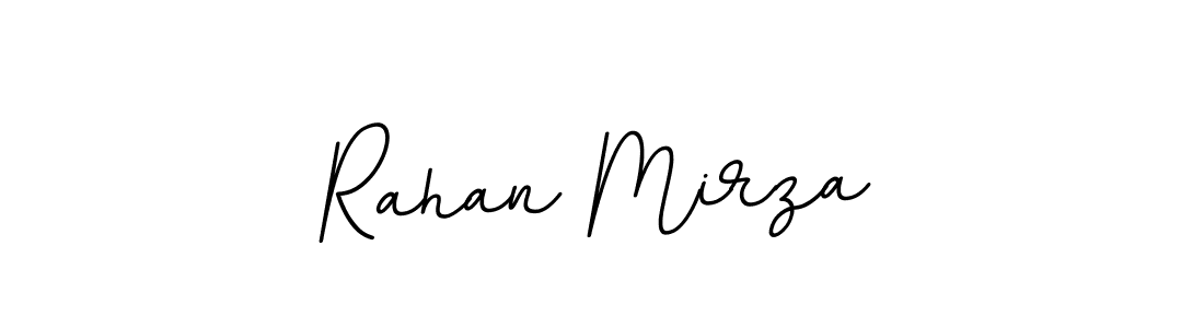 Use a signature maker to create a handwritten signature online. With this signature software, you can design (BallpointsItalic-DORy9) your own signature for name Rahan Mirza. Rahan Mirza signature style 11 images and pictures png