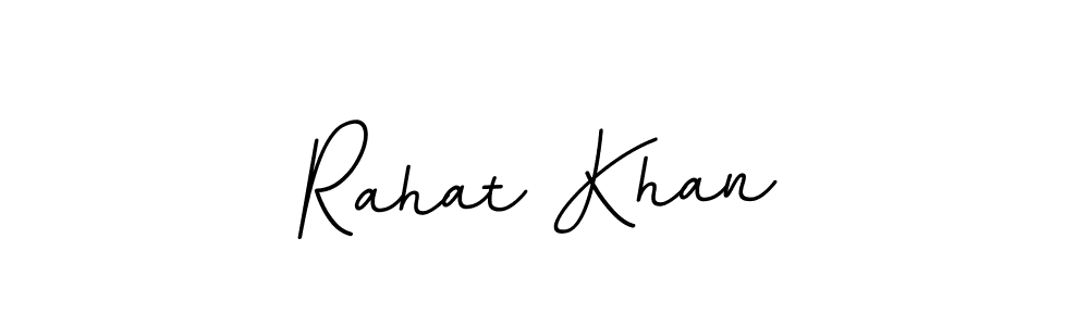 This is the best signature style for the Rahat Khan name. Also you like these signature font (BallpointsItalic-DORy9). Mix name signature. Rahat Khan signature style 11 images and pictures png