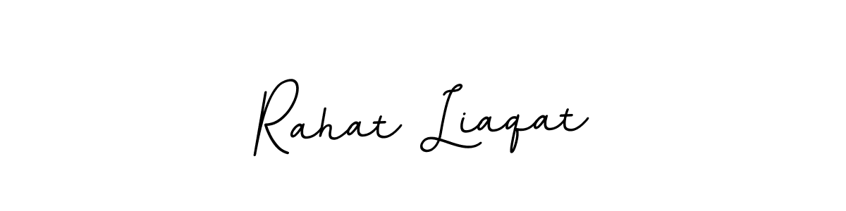 Also You can easily find your signature by using the search form. We will create Rahat Liaqat name handwritten signature images for you free of cost using BallpointsItalic-DORy9 sign style. Rahat Liaqat signature style 11 images and pictures png