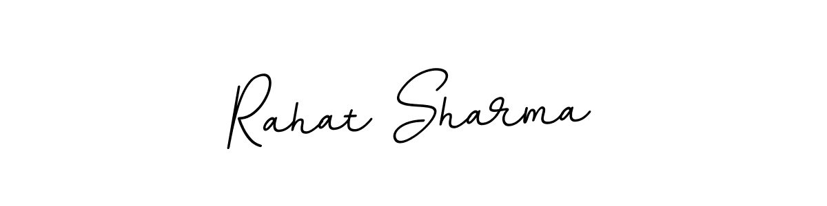 Also we have Rahat Sharma name is the best signature style. Create professional handwritten signature collection using BallpointsItalic-DORy9 autograph style. Rahat Sharma signature style 11 images and pictures png