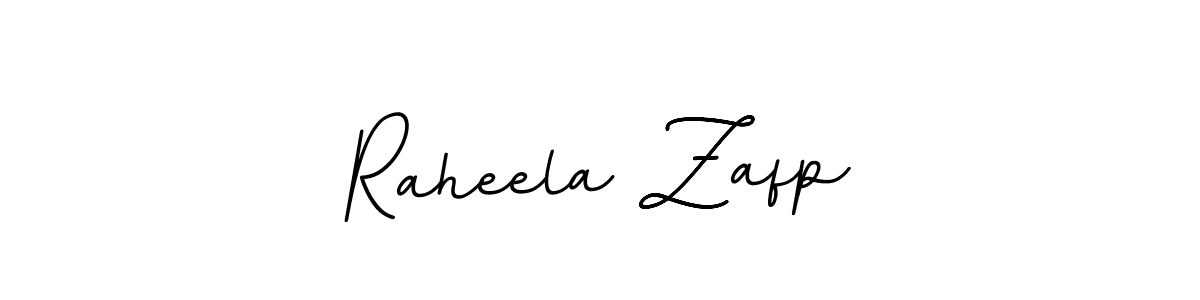 Raheela Zafp stylish signature style. Best Handwritten Sign (BallpointsItalic-DORy9) for my name. Handwritten Signature Collection Ideas for my name Raheela Zafp. Raheela Zafp signature style 11 images and pictures png