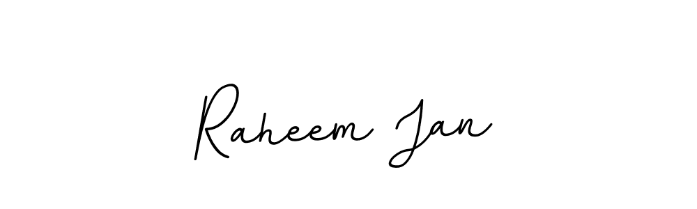 Raheem Jan stylish signature style. Best Handwritten Sign (BallpointsItalic-DORy9) for my name. Handwritten Signature Collection Ideas for my name Raheem Jan. Raheem Jan signature style 11 images and pictures png