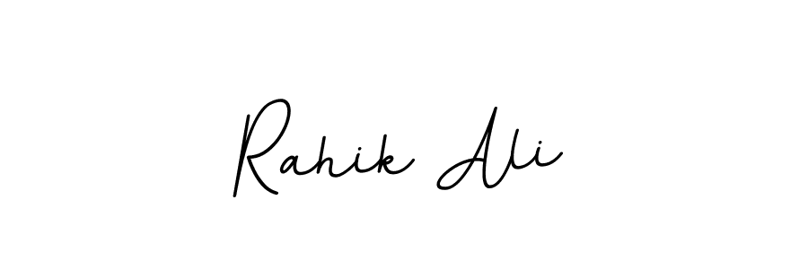 You should practise on your own different ways (BallpointsItalic-DORy9) to write your name (Rahik Ali) in signature. don't let someone else do it for you. Rahik Ali signature style 11 images and pictures png