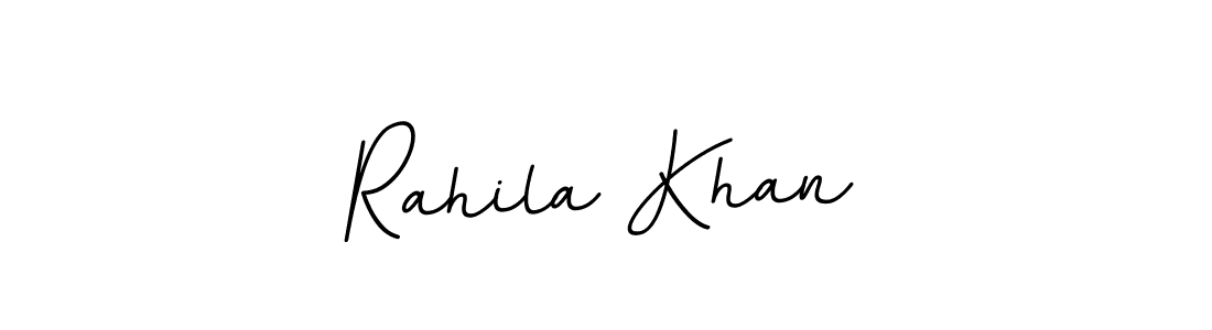 This is the best signature style for the Rahila Khan name. Also you like these signature font (BallpointsItalic-DORy9). Mix name signature. Rahila Khan signature style 11 images and pictures png