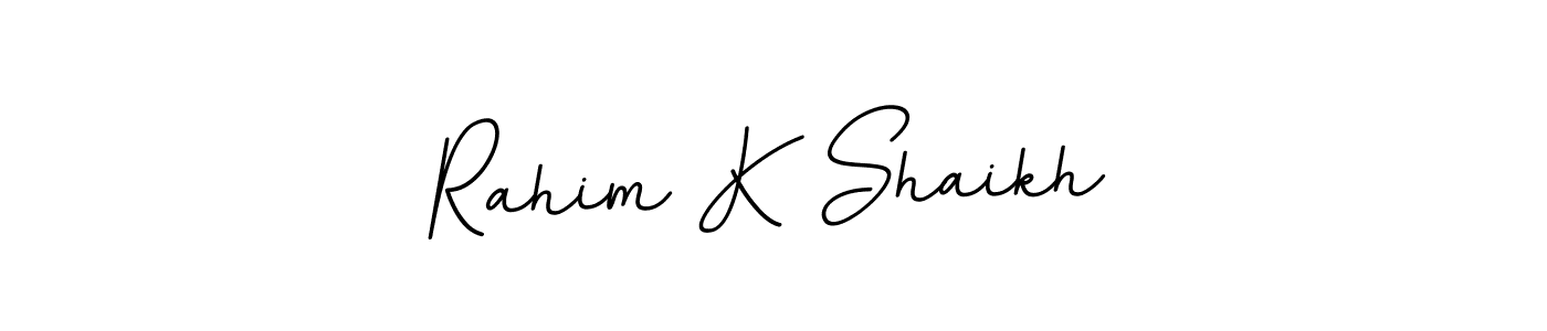 BallpointsItalic-DORy9 is a professional signature style that is perfect for those who want to add a touch of class to their signature. It is also a great choice for those who want to make their signature more unique. Get Rahim K Shaikh name to fancy signature for free. Rahim K Shaikh signature style 11 images and pictures png