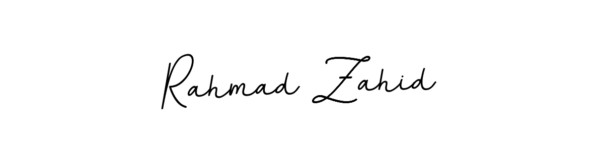 It looks lik you need a new signature style for name Rahmad Zahid. Design unique handwritten (BallpointsItalic-DORy9) signature with our free signature maker in just a few clicks. Rahmad Zahid signature style 11 images and pictures png