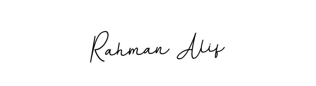 You should practise on your own different ways (BallpointsItalic-DORy9) to write your name (Rahman Alif) in signature. don't let someone else do it for you. Rahman Alif signature style 11 images and pictures png