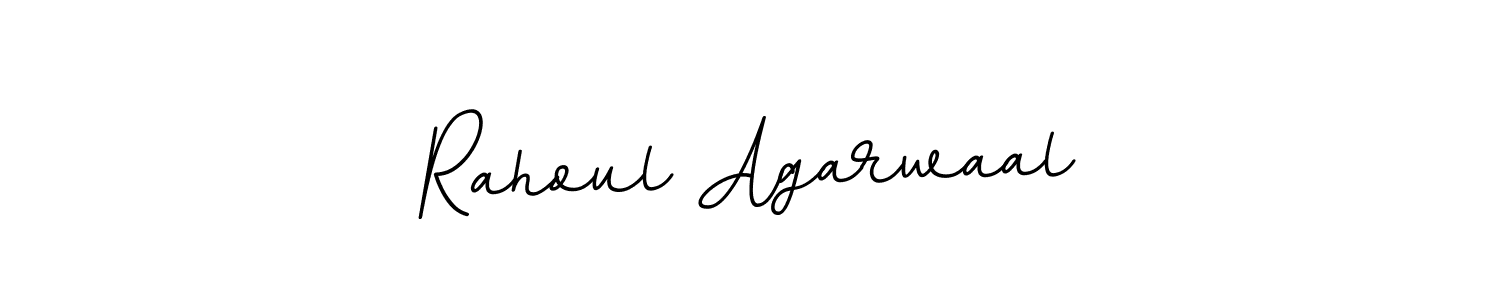Also You can easily find your signature by using the search form. We will create Rahoul Agarwaal name handwritten signature images for you free of cost using BallpointsItalic-DORy9 sign style. Rahoul Agarwaal signature style 11 images and pictures png