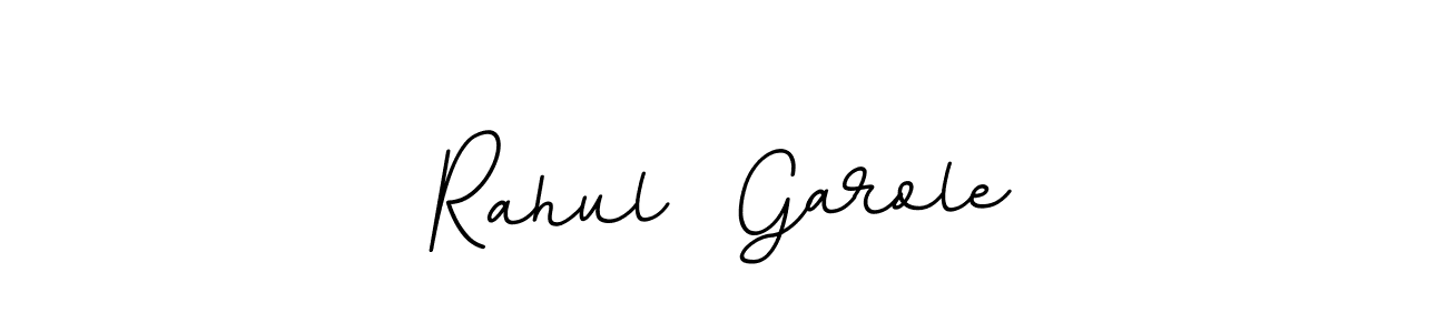 How to make Rahul  Garole name signature. Use BallpointsItalic-DORy9 style for creating short signs online. This is the latest handwritten sign. Rahul  Garole signature style 11 images and pictures png