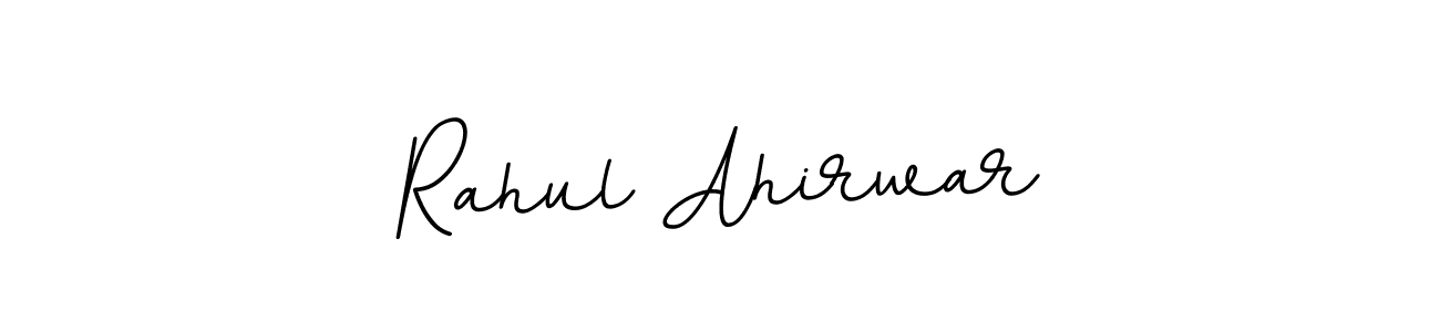 The best way (BallpointsItalic-DORy9) to make a short signature is to pick only two or three words in your name. The name Rahul Ahirwar include a total of six letters. For converting this name. Rahul Ahirwar signature style 11 images and pictures png