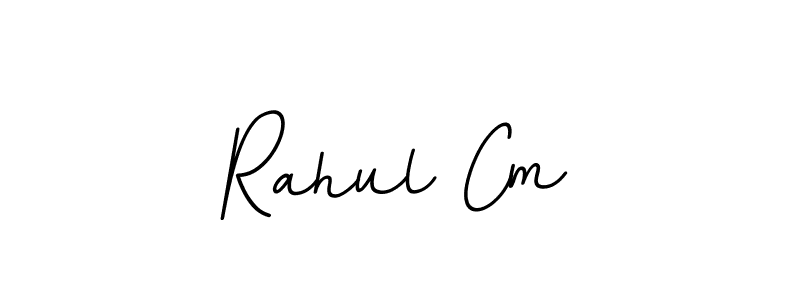Also we have Rahul Cm name is the best signature style. Create professional handwritten signature collection using BallpointsItalic-DORy9 autograph style. Rahul Cm signature style 11 images and pictures png