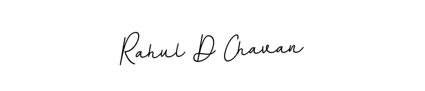 Use a signature maker to create a handwritten signature online. With this signature software, you can design (BallpointsItalic-DORy9) your own signature for name Rahul D Chavan. Rahul D Chavan signature style 11 images and pictures png