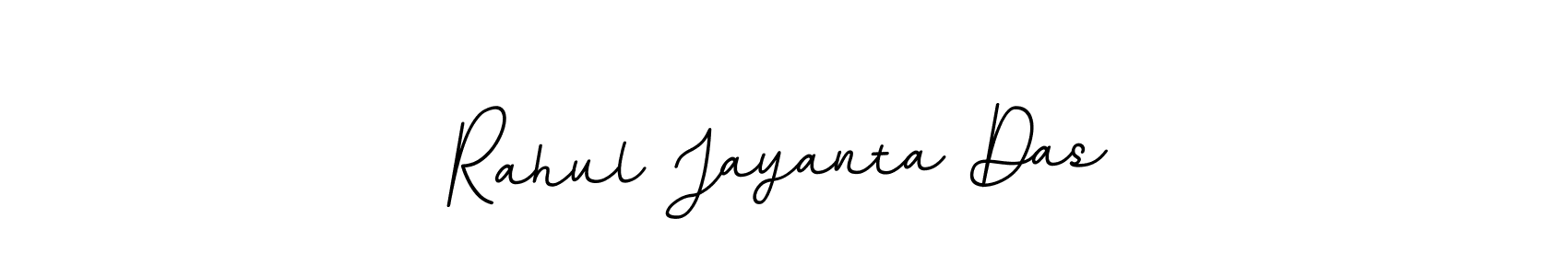 Design your own signature with our free online signature maker. With this signature software, you can create a handwritten (BallpointsItalic-DORy9) signature for name Rahul Jayanta Das. Rahul Jayanta Das signature style 11 images and pictures png