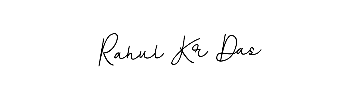 Make a beautiful signature design for name Rahul Kr Das. With this signature (BallpointsItalic-DORy9) style, you can create a handwritten signature for free. Rahul Kr Das signature style 11 images and pictures png