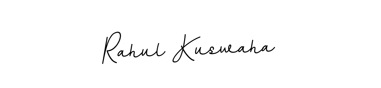 Design your own signature with our free online signature maker. With this signature software, you can create a handwritten (BallpointsItalic-DORy9) signature for name Rahul Kuswaha. Rahul Kuswaha signature style 11 images and pictures png