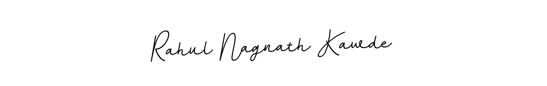 Design your own signature with our free online signature maker. With this signature software, you can create a handwritten (BallpointsItalic-DORy9) signature for name Rahul Nagnath Kawde. Rahul Nagnath Kawde signature style 11 images and pictures png