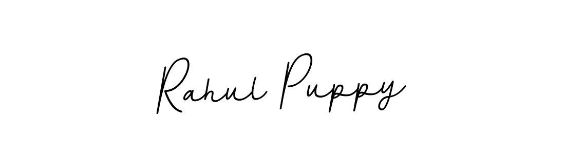 This is the best signature style for the Rahul Puppy name. Also you like these signature font (BallpointsItalic-DORy9). Mix name signature. Rahul Puppy signature style 11 images and pictures png