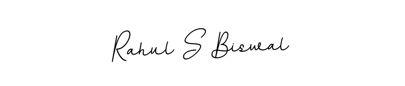 if you are searching for the best signature style for your name Rahul S Biswal. so please give up your signature search. here we have designed multiple signature styles  using BallpointsItalic-DORy9. Rahul S Biswal signature style 11 images and pictures png