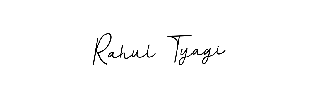 Create a beautiful signature design for name Rahul Tyagi. With this signature (BallpointsItalic-DORy9) fonts, you can make a handwritten signature for free. Rahul Tyagi signature style 11 images and pictures png