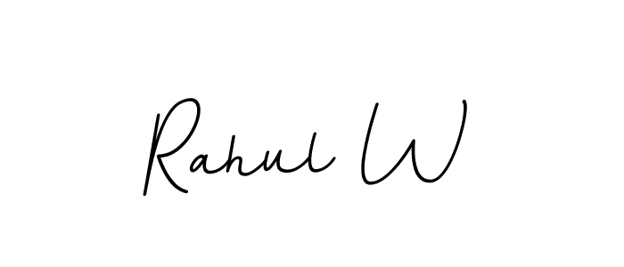 You can use this online signature creator to create a handwritten signature for the name Rahul W. This is the best online autograph maker. Rahul W signature style 11 images and pictures png