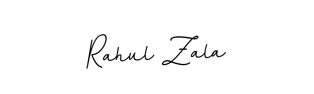 Design your own signature with our free online signature maker. With this signature software, you can create a handwritten (BallpointsItalic-DORy9) signature for name Rahul Zala. Rahul Zala signature style 11 images and pictures png