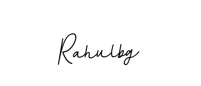 How to make Rahulbg name signature. Use BallpointsItalic-DORy9 style for creating short signs online. This is the latest handwritten sign. Rahulbg signature style 11 images and pictures png