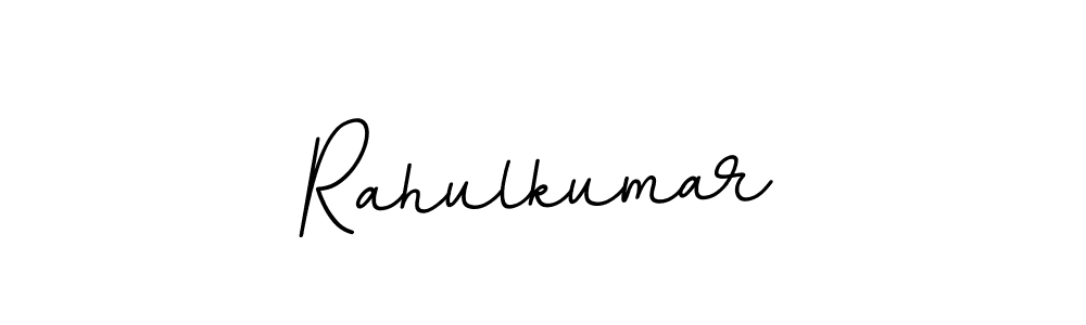 Make a beautiful signature design for name Rahulkumar. With this signature (BallpointsItalic-DORy9) style, you can create a handwritten signature for free. Rahulkumar signature style 11 images and pictures png