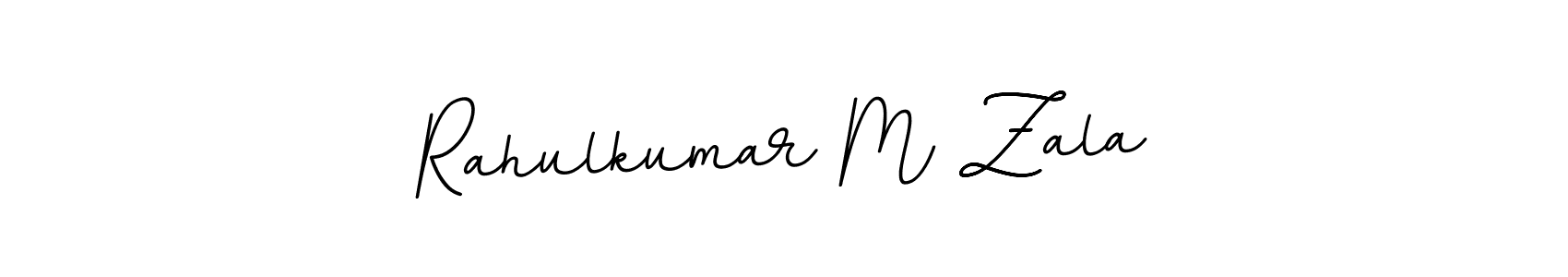 Make a short Rahulkumar M Zala signature style. Manage your documents anywhere anytime using BallpointsItalic-DORy9. Create and add eSignatures, submit forms, share and send files easily. Rahulkumar M Zala signature style 11 images and pictures png