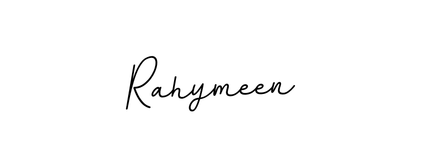 How to Draw Rahymeen  signature style? BallpointsItalic-DORy9 is a latest design signature styles for name Rahymeen . Rahymeen  signature style 11 images and pictures png