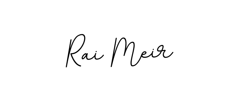 Design your own signature with our free online signature maker. With this signature software, you can create a handwritten (BallpointsItalic-DORy9) signature for name Rai Meir. Rai Meir signature style 11 images and pictures png