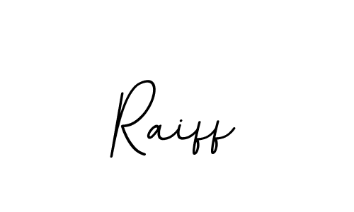 Make a beautiful signature design for name Raiff. With this signature (BallpointsItalic-DORy9) style, you can create a handwritten signature for free. Raiff signature style 11 images and pictures png